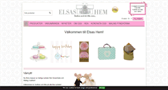 Desktop Screenshot of elsashem.se