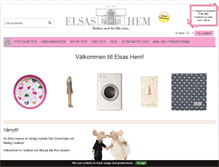 Tablet Screenshot of elsashem.se